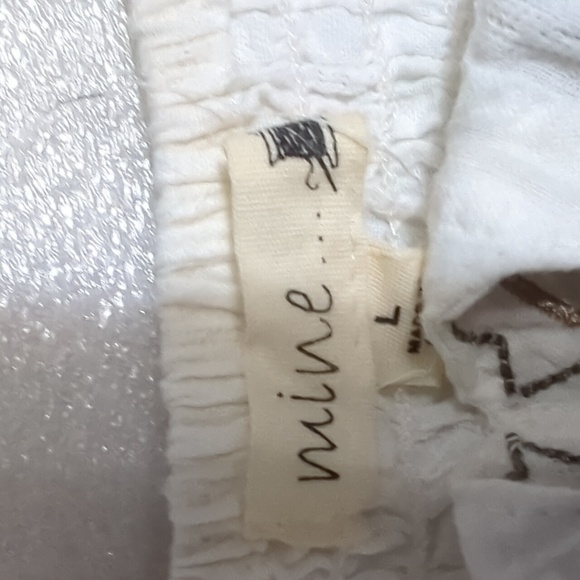 Mai Tai Women's White Halter Top Size Large - Picture 8 of 14